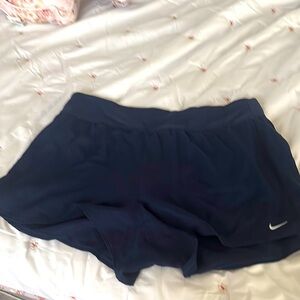 Nike Blue Athletic Shorts Performance Design